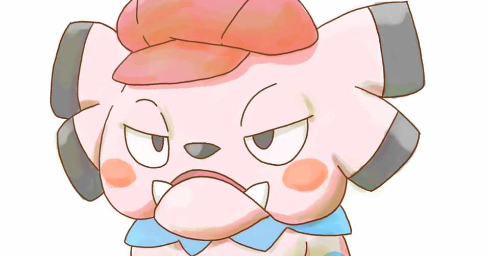ポケモンカフェミックスのブルーが可愛すぎたので描いた もり Note