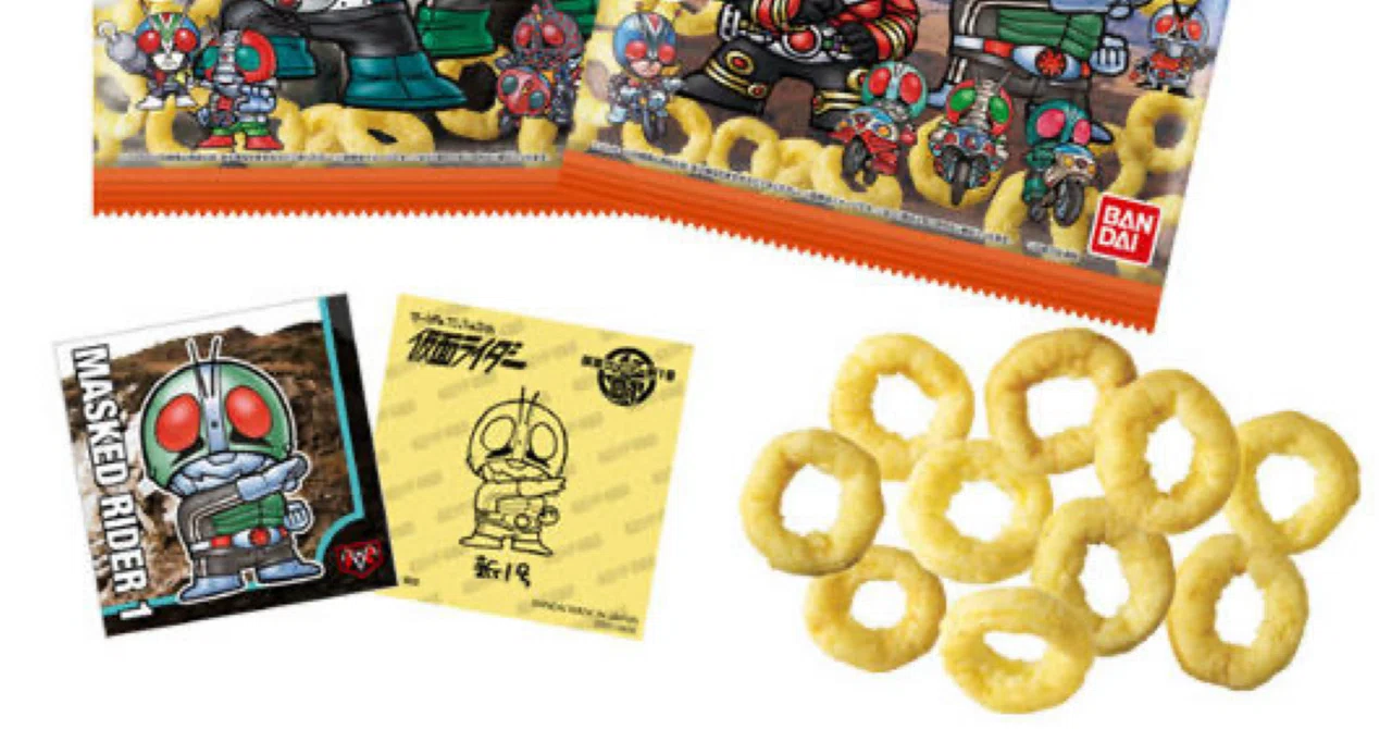 SD仮面ライダースナックが8月に発売されるって！｜ころものにっき