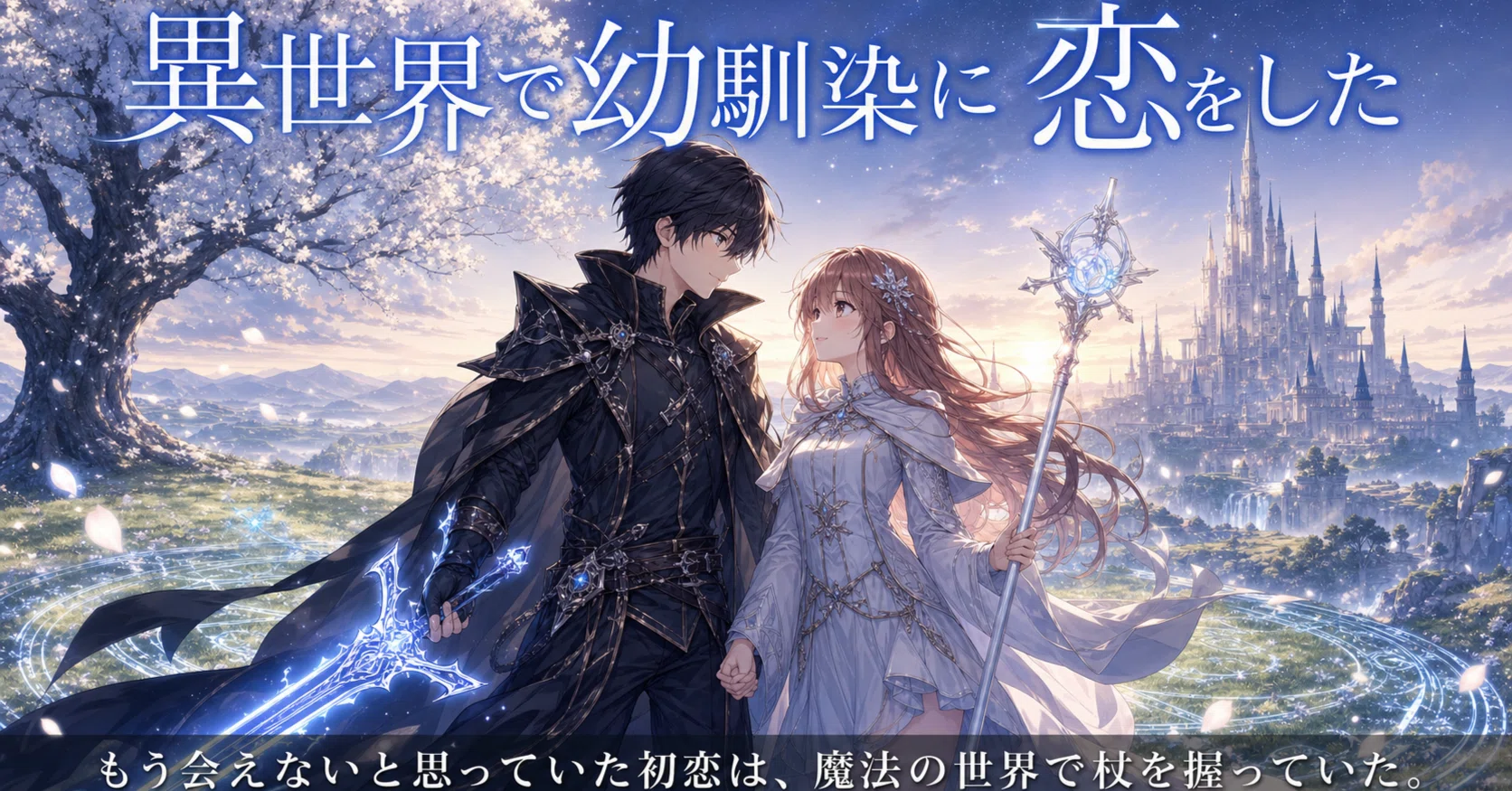 短編小説 異世界で幼馴染に恋をした｜[AIアトリエ]みのみの
