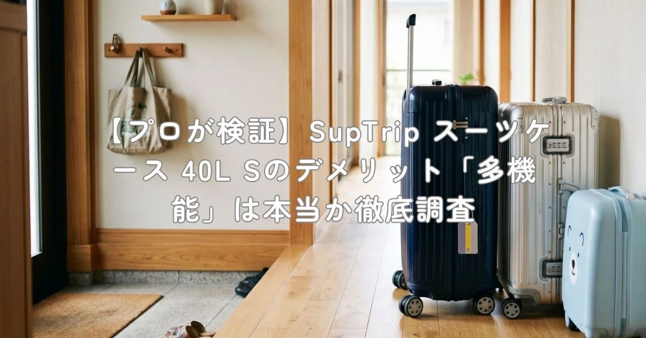 新品未開封】 SupTrip スーツケース S シャンパンゴールド 機内持込可