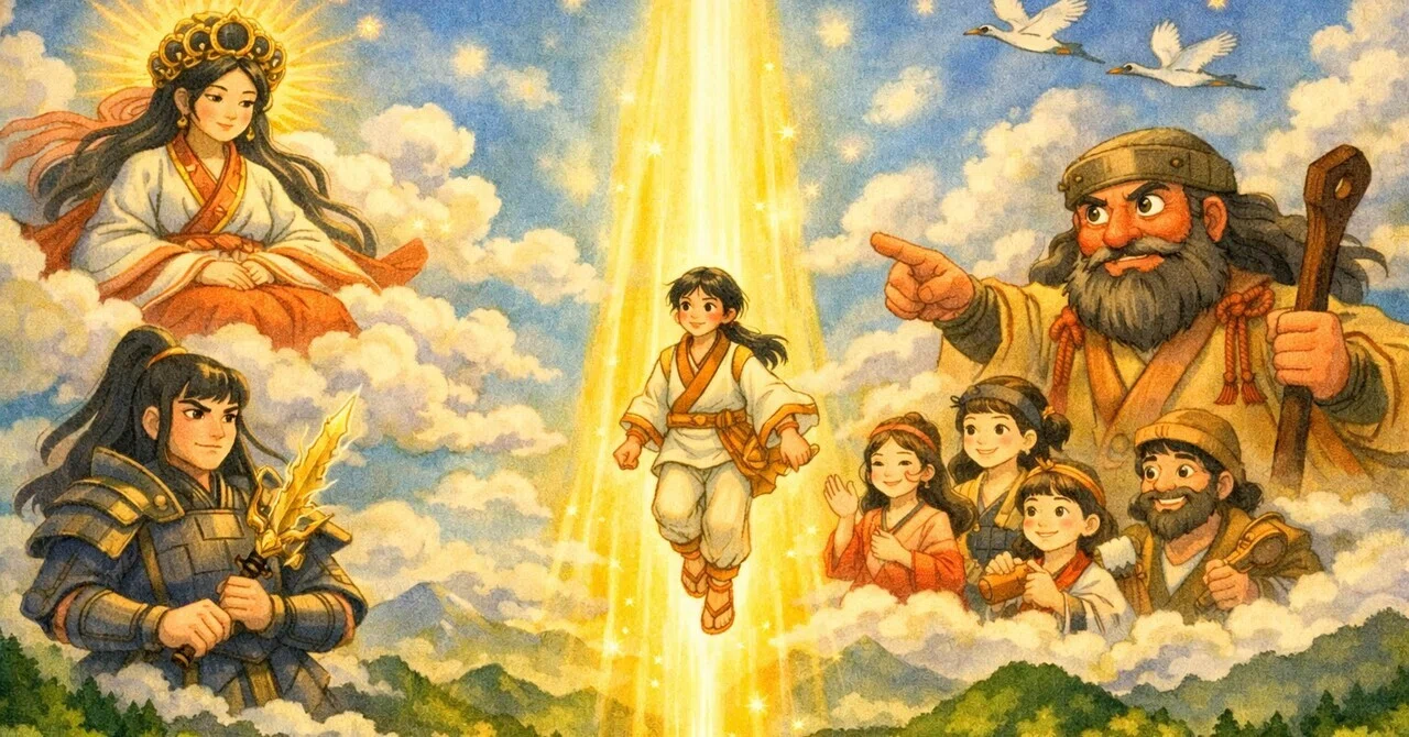 小学生からわかる日本の神様 絵本 古事記 天孫降臨編⓵ ニニギノミコト