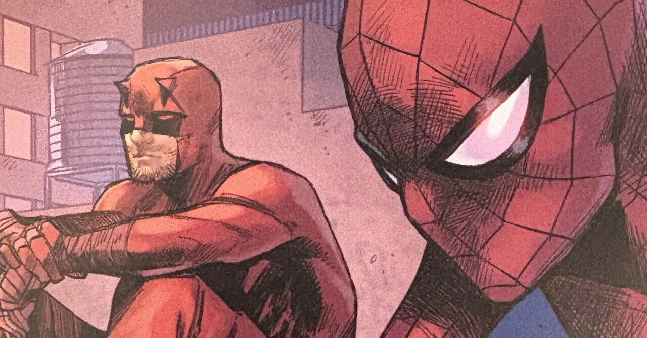スパイダーマンとデアデビルの共闘｜ハンガー