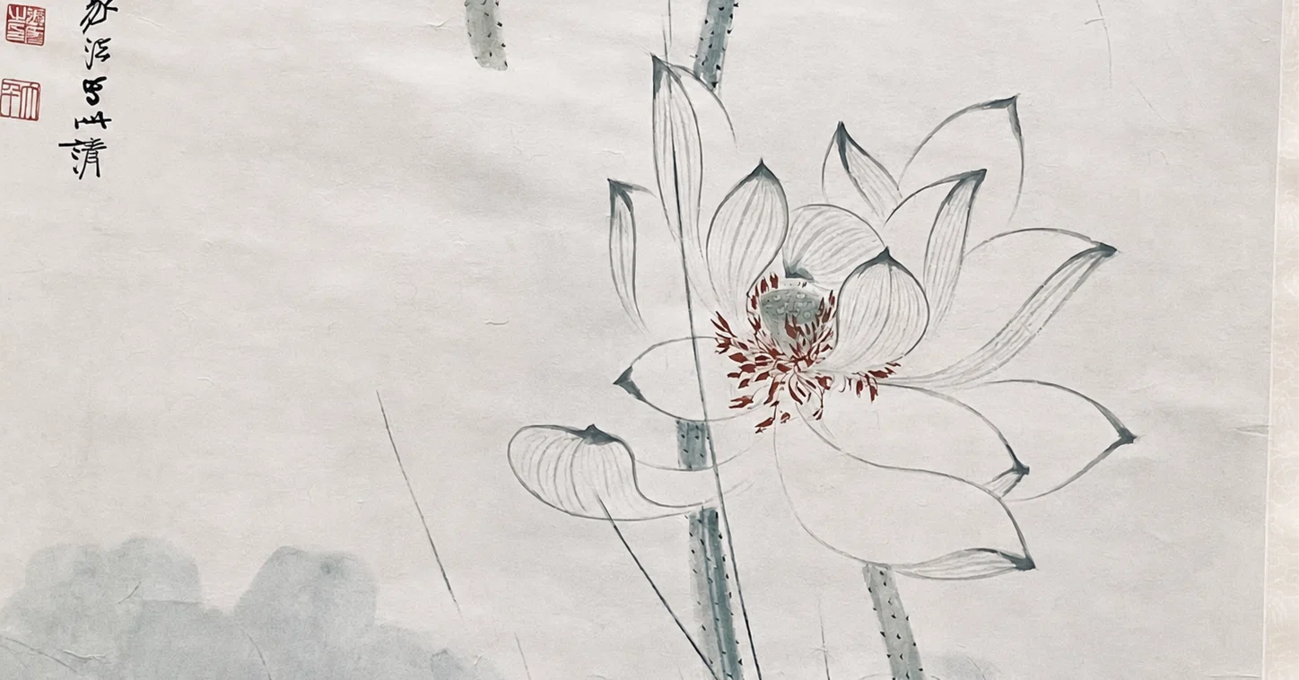 蓮の花をテーマにした中国絵画に惚れました……東京国立博物館 東洋館