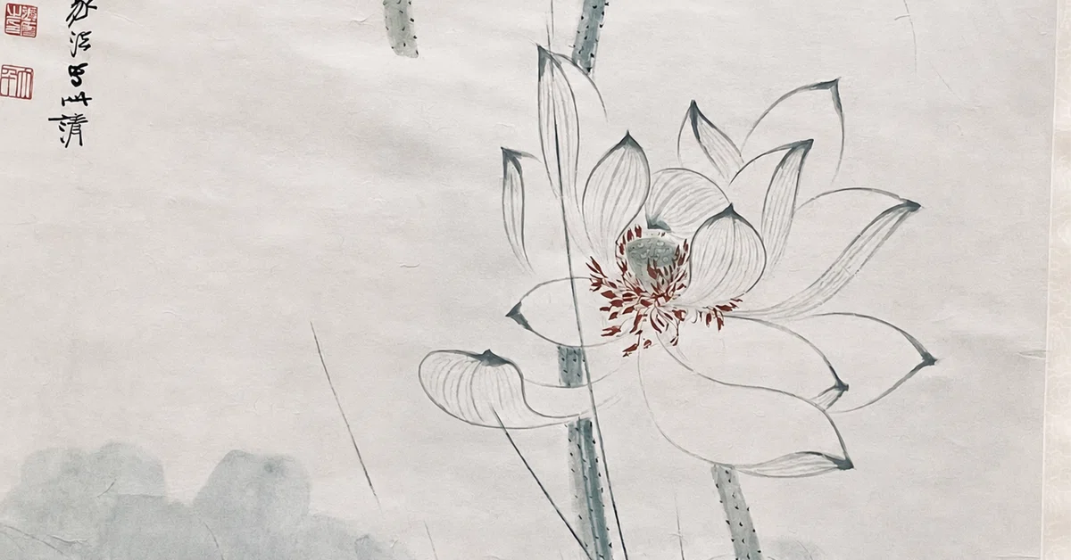 蓮の花をテーマにした中国絵画に惚れました……東京国立博物館 東洋館