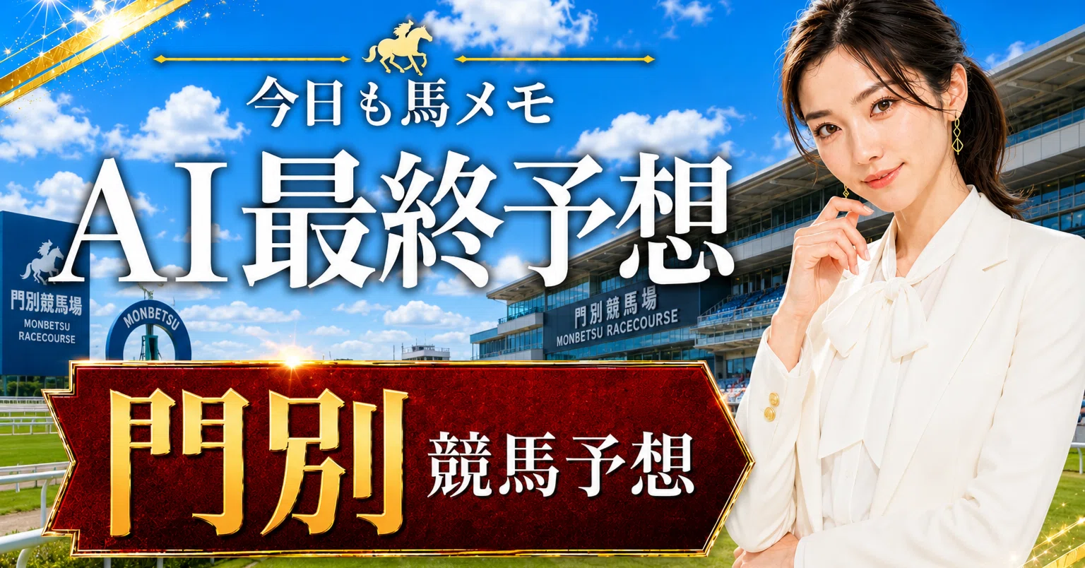 2026年7月8日》馬券未来AIプロジェクトの本命・対抗・穴馬【門別10R