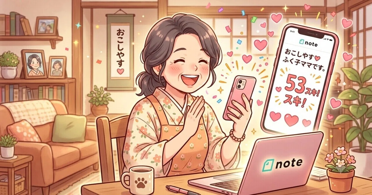 スキが53個！？ふく子ママ、嬉しくて舞い上がっております♡」｜ふく子