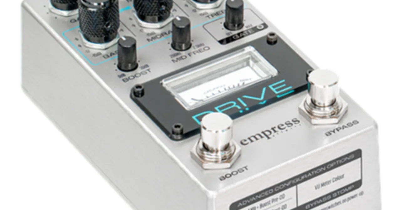ギター empress effects Drive Empress Effects Driveはツイードアンプ系オーバードライブ？｜ギター