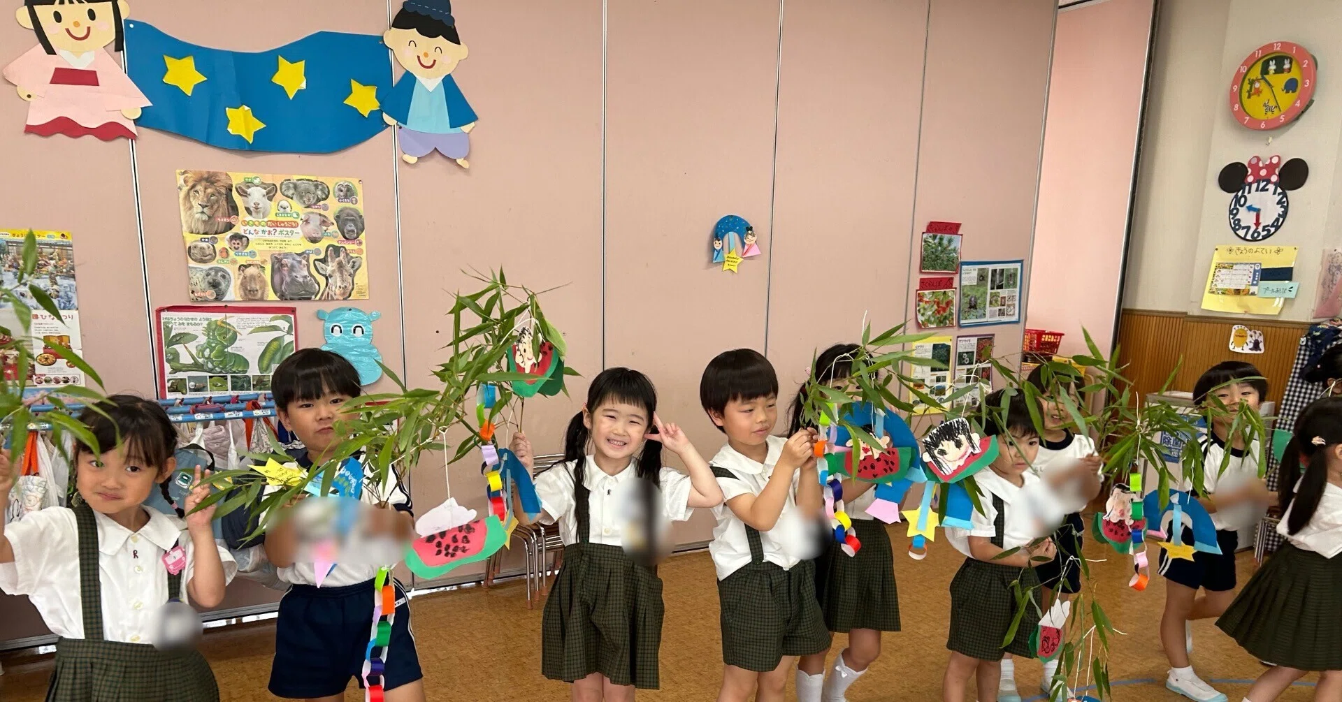 年中】七夕🎋⭐️｜白ゆり幼稚園