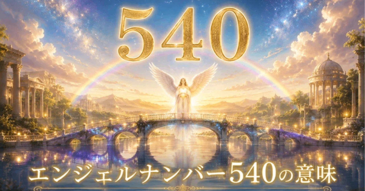 [The Meaning of Angel Number 540] Rebirth of the Sacred Soul, Protected ...