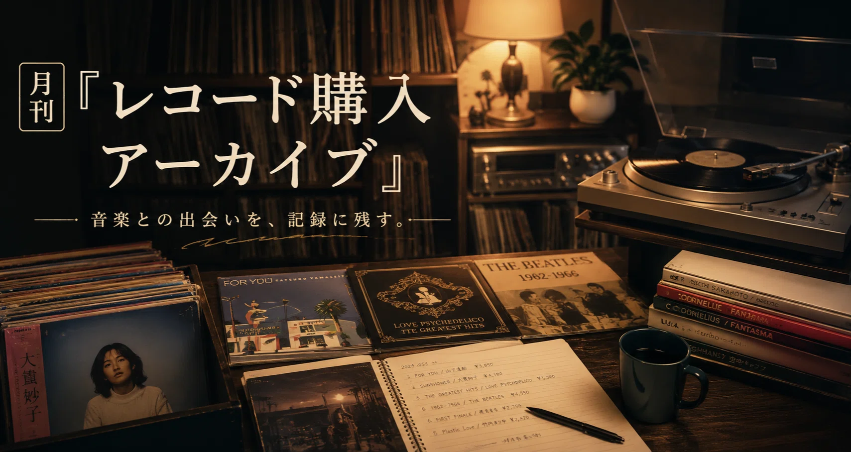 他の方は購入しないでください レコード5点まとめ買い 月刊『レコード購入アーカイブ』｜OPA｜note