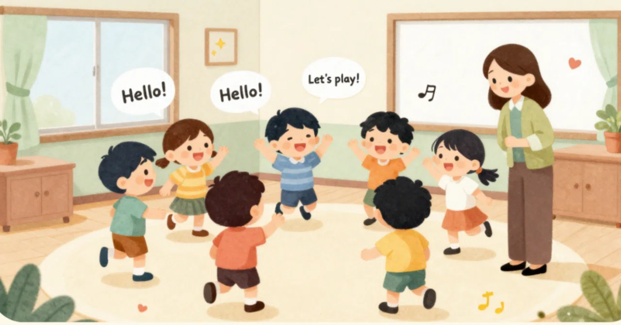 えいごで遊ぼワークショップ開催