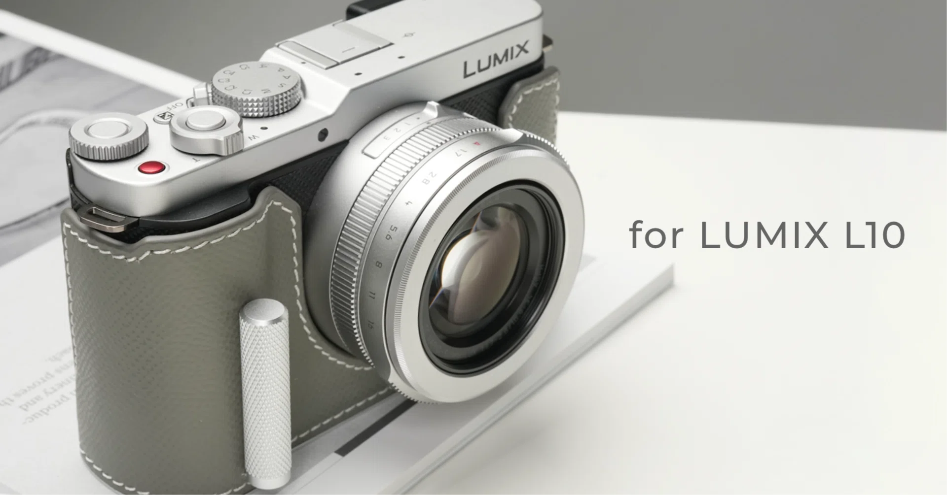 プレスリリース】 MR.STONE、Panasonic LUMIX L10専用レザーケースを