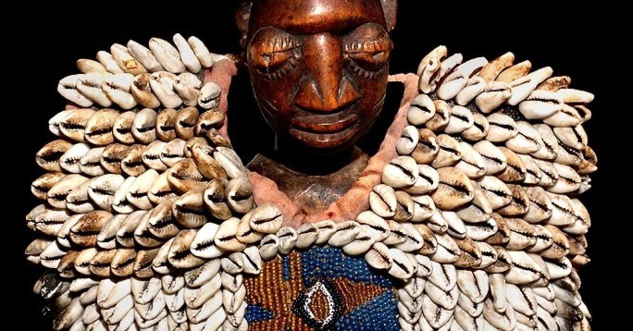 異文化の価値観 西アフリカの宝貝 Colophon Folk Art Note