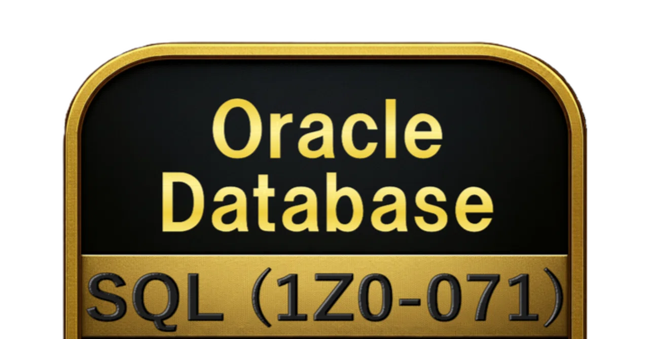 250問】Oracle Database SQL (1Z0-071) 問題集＆用語集＆解説｜資格