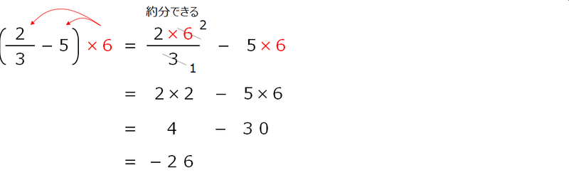 中1数学 正負の数 四則計算 分配法則 すずき なぎさ Note