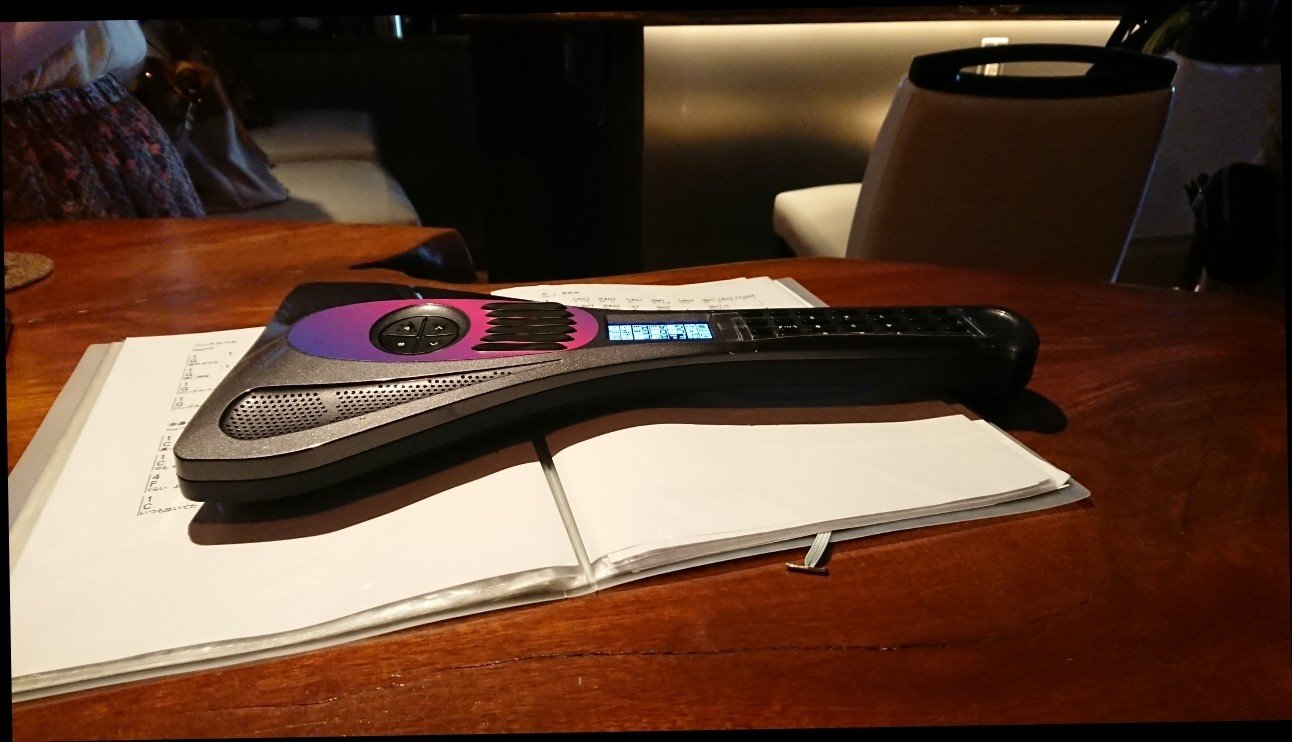 インスタコードという新しい楽器を試奏させていただきました レポート ナイル Note