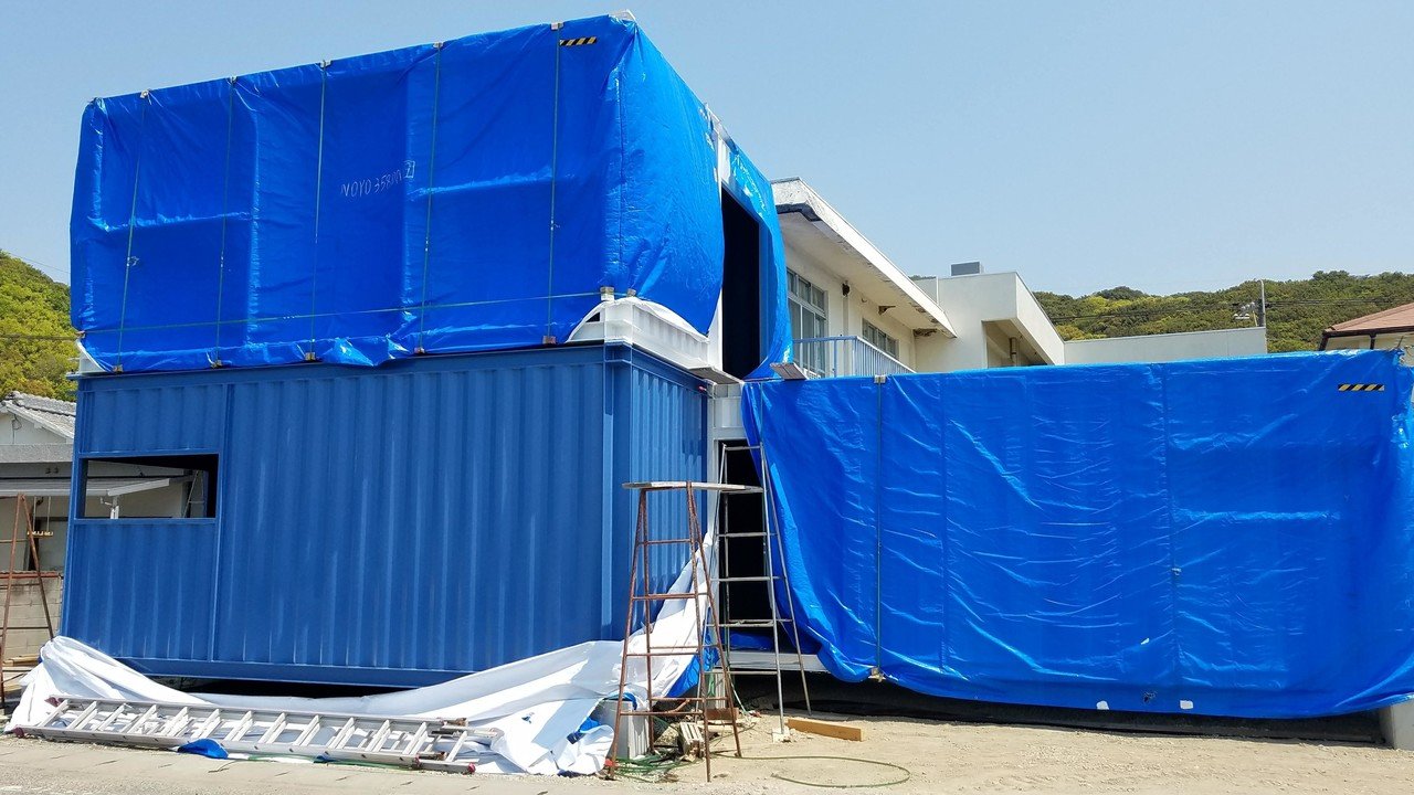 コンテナハウスってどうやって建てるん Shusuke Isoda 小豆島 Note