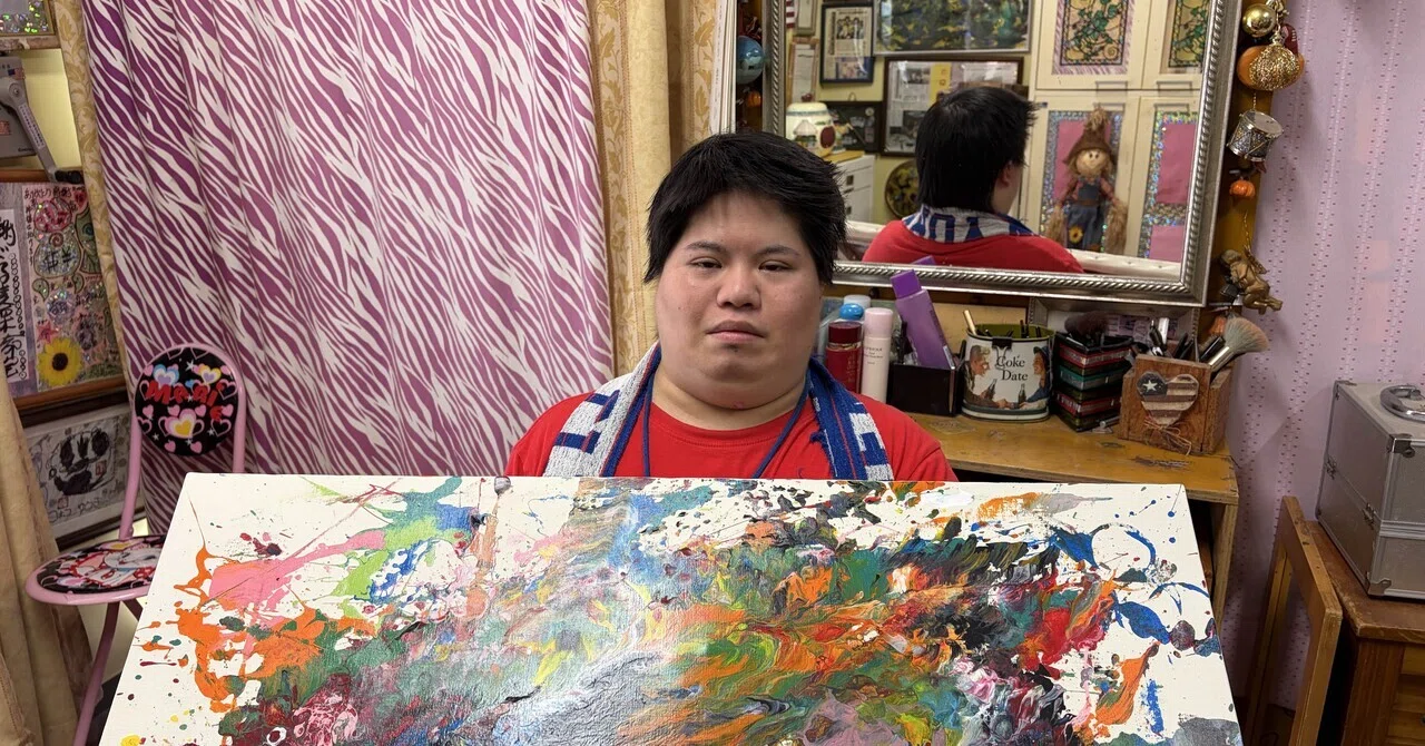 沖縄のピカソ小波津有希」幸運を呼ぶダウン症画家🌈「沖縄のピカソ
