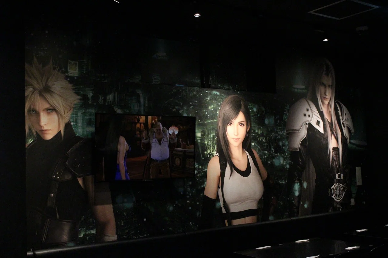 2020.02.08 FF7リメイクコラボカフェ(スクエニカフェ)｜SHAR