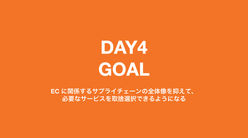 DAY4 ゴール