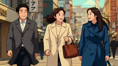 元動画の構図を完全に維持しながらアニメ化