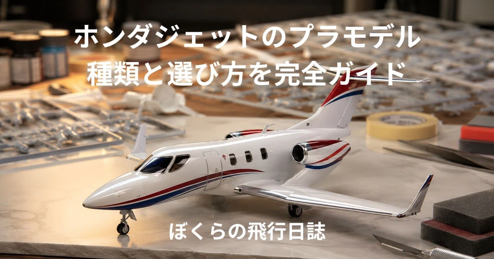 ホンダジェットのプラモデル 種類と選び方を完全ガイド｜ひろかず/少年