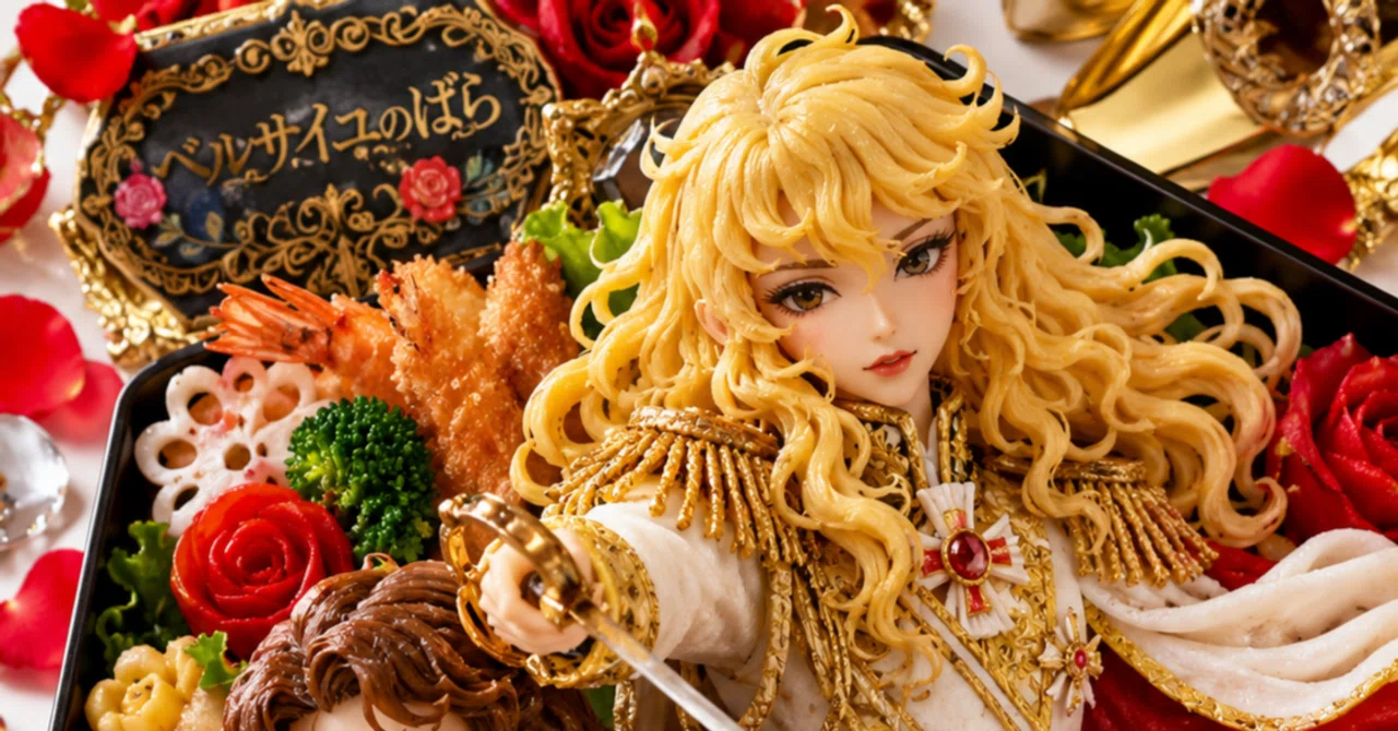 ヅカ3人娘ベルばらキャラ弁｜punon