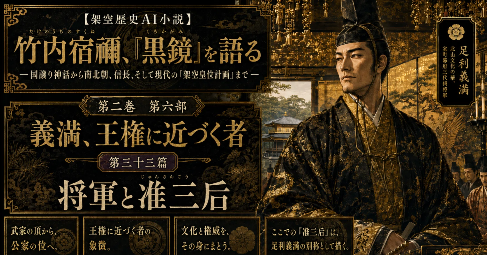 第三十三篇 将軍と准三后｜ビンちゃん特殊司書