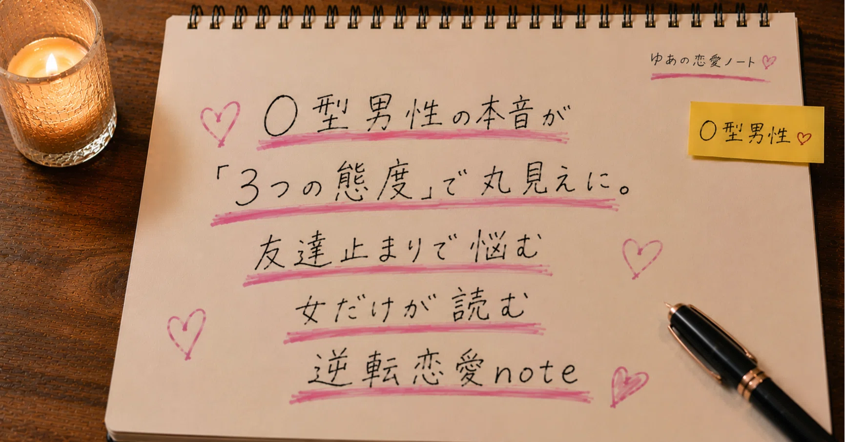 o 型 男性 恋愛