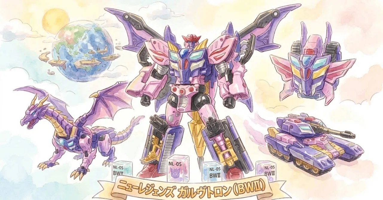 新シリーズでの立体化！トランスフォーマー ニューレジェンズ NL-05