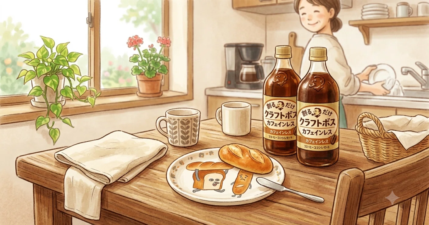 クラフトボスのおまけで出会った、ちょっとシュールな「パンどろぼう