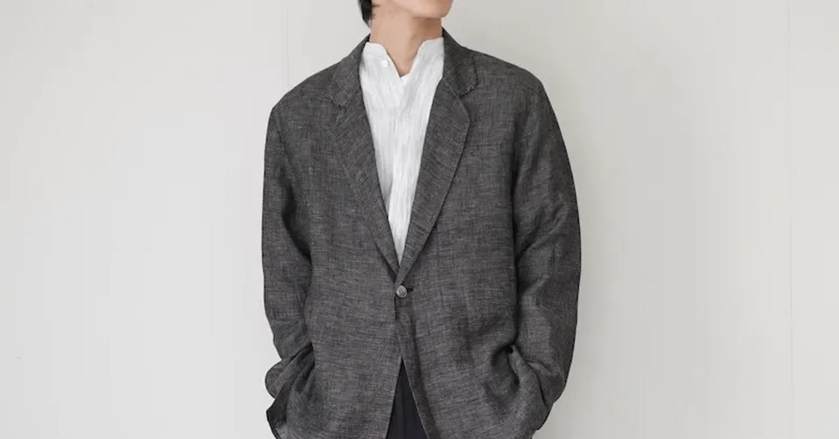 seya.] A linen jacket that feels like wearing the wind｜THIRTY