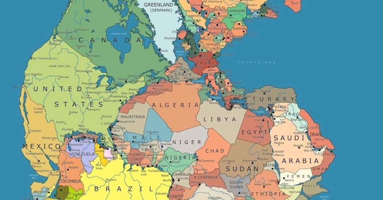 超大陸パンゲア R Y U S K E Y Note