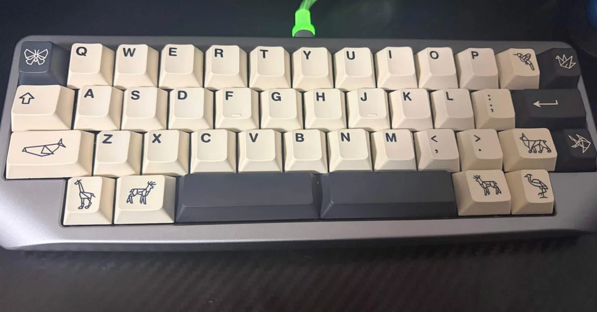 38 KBDfansの40％キーボード『Agar mini』をお迎えしました