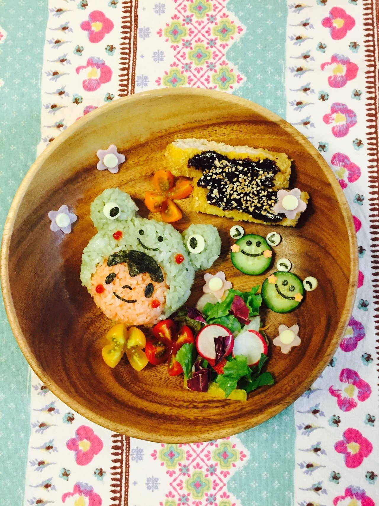 梅雨の季節のキャラご飯 パート２ キャラご飯 キャラ弁 自宅 手作り Yuki Oka Note