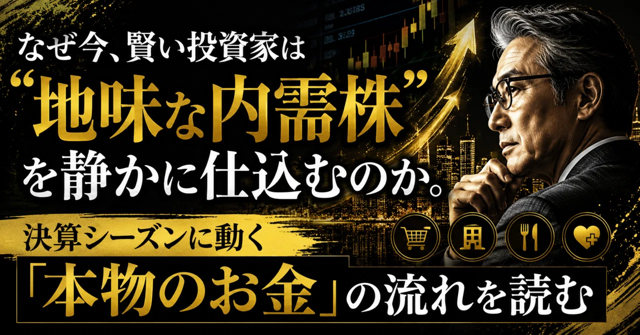 なぜ今、賢い投資家は