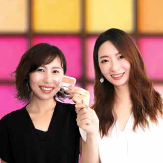 パーソナルカラー ブルベ夏 サマー のオレンジメイク カラー姉妹 Note