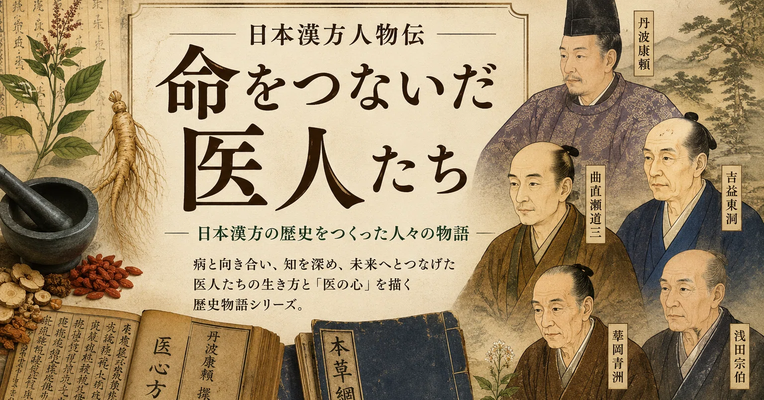 📜日本漢方人物伝――命をつないだ医人たち｜秦孝秀 takahide hata｜note