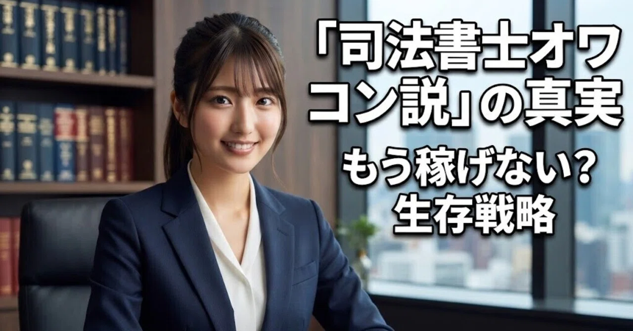 司法 書士 オワコン