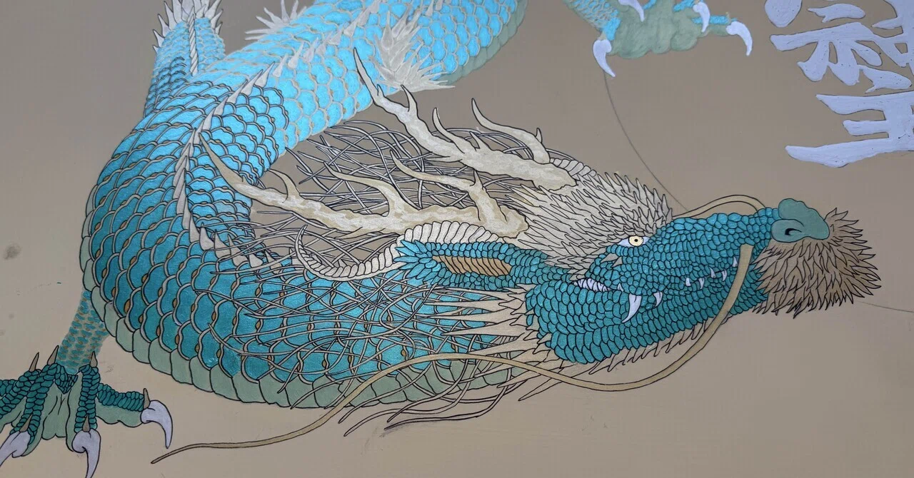 龍の國、日本を描く。｜たくま｜龍神まぐ愛アーティスト