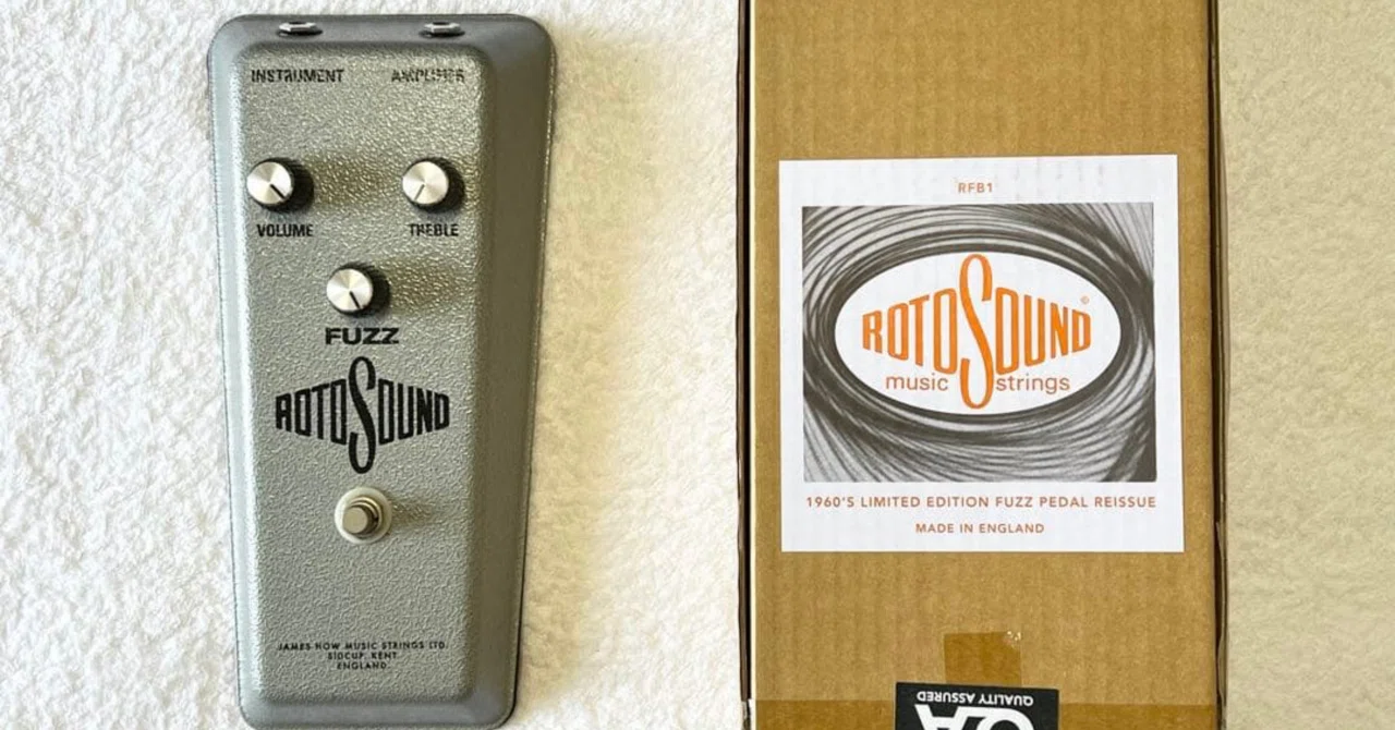 機材レビュー】ROTOSOUND RFB1 “1967 Fuzz Pedal Reissue”｜ながおさん