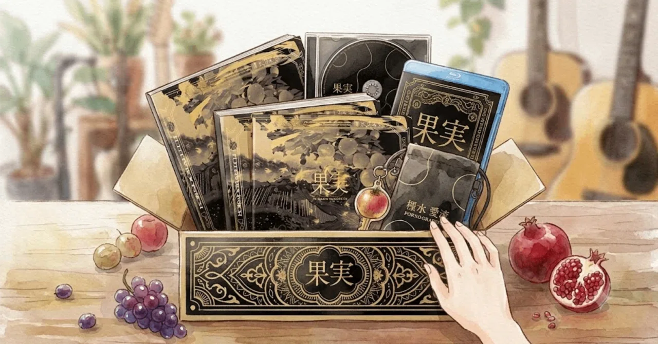 豪華特典つき！ポルノグラフィティ新作「果実」完全生産限定盤を調べて