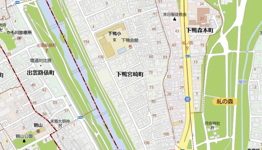 下鴨宮崎町