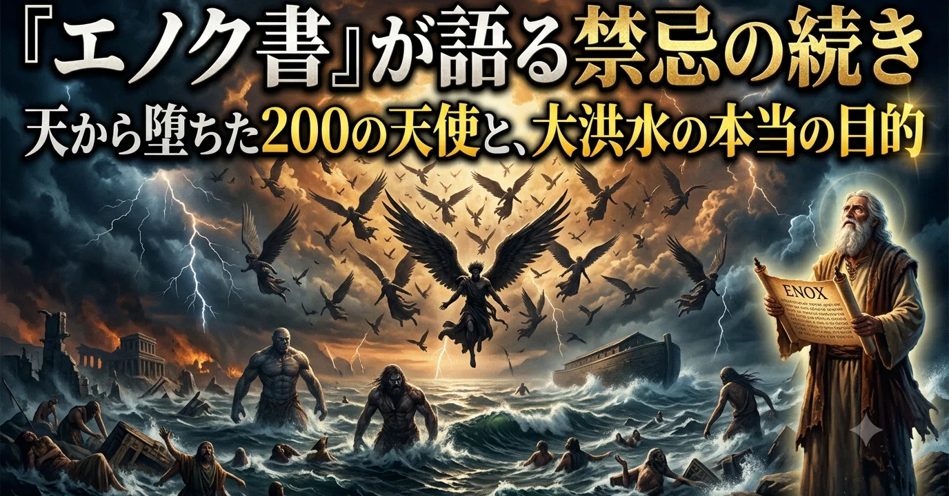 エノク書』が語る禁忌の続き ― 天から堕ちた200の天使と、大洪水の本当