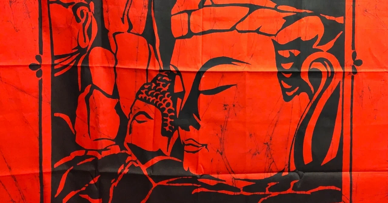 A Cloth That Wraps the Margins of Travel: A Bold Furoshiki Depicting ...