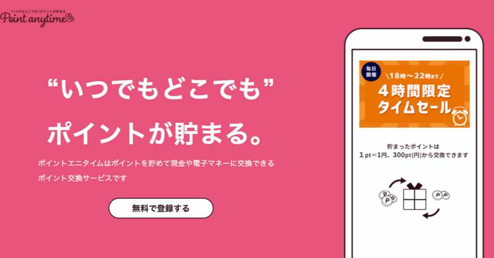 ポイントエニタイムは安全 危険性や口コミ評判を調査した結果 ポイ活マップ Note