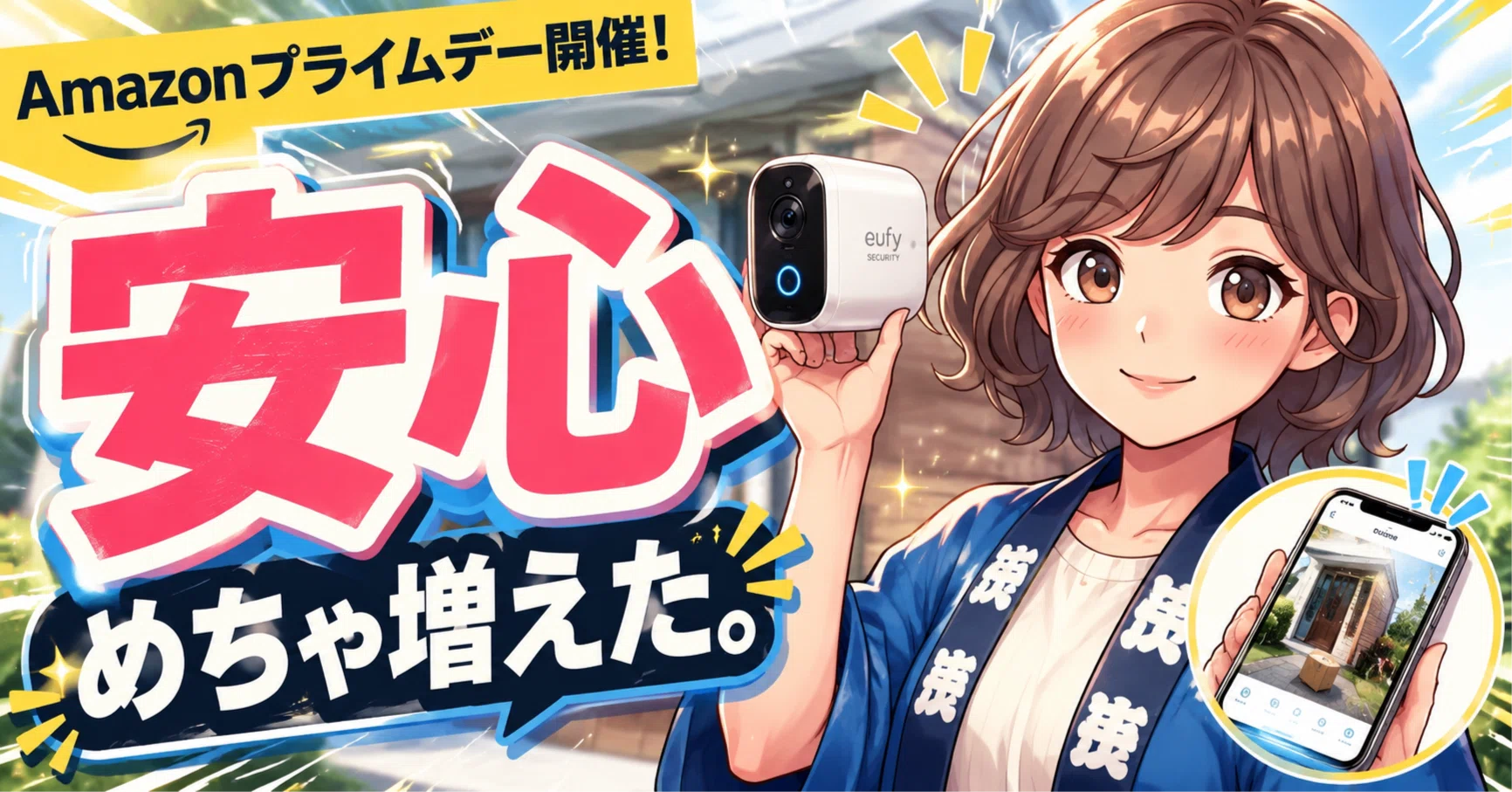 帰省中の「家、大丈夫かな？」が減った。Ankerの防犯カメラeufyCam C35