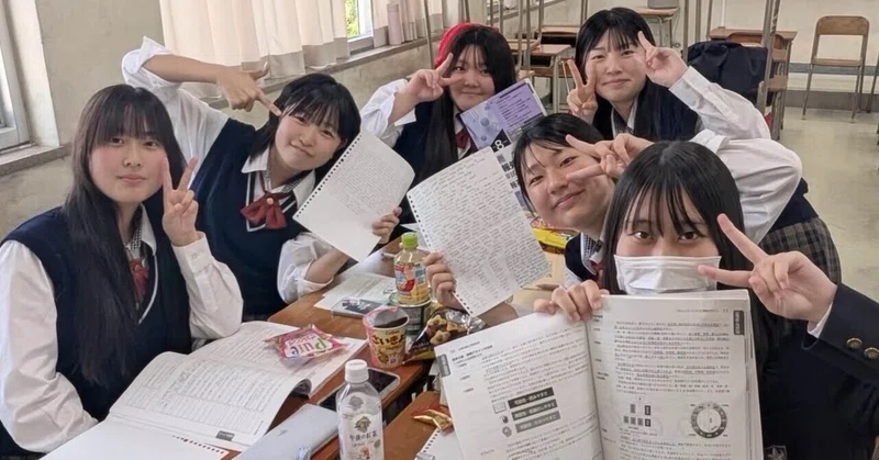 【笠田高校】明日から中間考査　テスト勉強頑張ってます！！