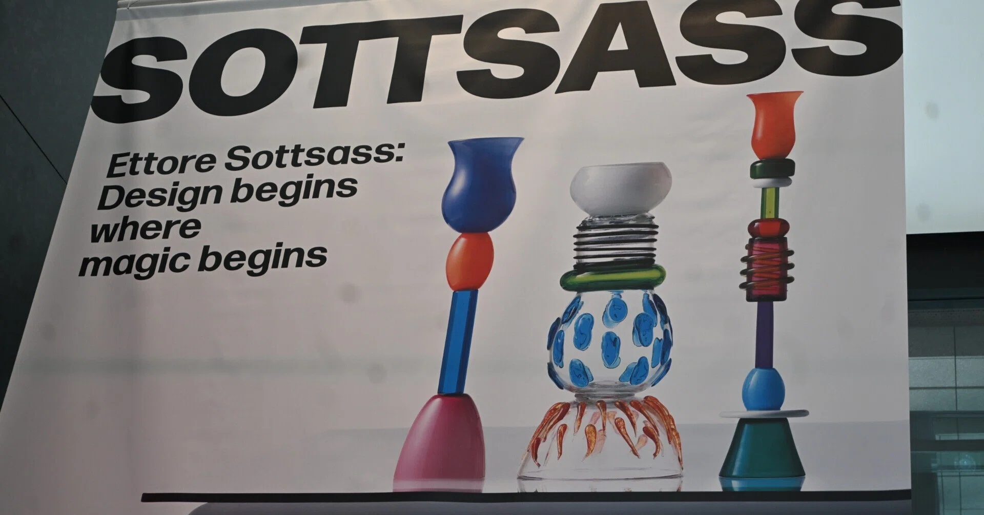 Ettore Sottsass Major Retrospective｜桑原亘之介