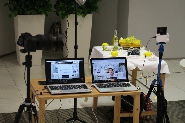 Eos webcam utility利用の様子